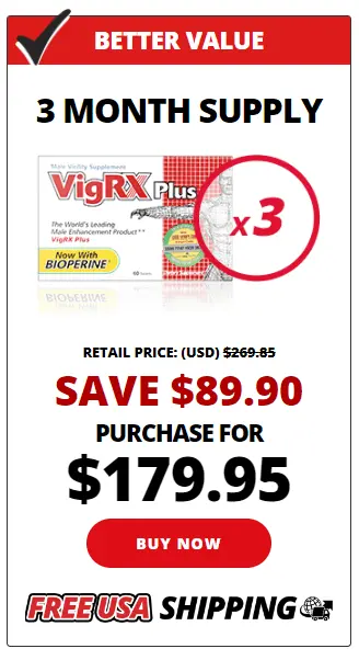 Vigrx Plus 3 bottle