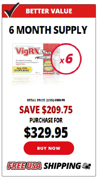Vigrx Plus 6 bottle